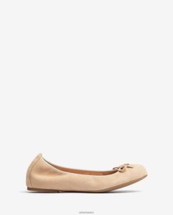 Unisa bailarina con punta redonda mujer TX8DN4637 beige