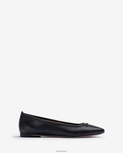 Unisa bailarina con puntera en punta mujer TX8DN4639 negro