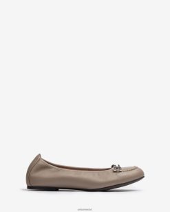 Unisa bailarina con ribete mujer TX8DN41268 marrón