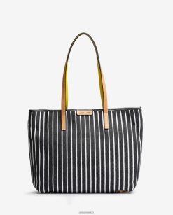 Unisa bolsa de compras hecha con jarapa mujer TX8DN41112 negro