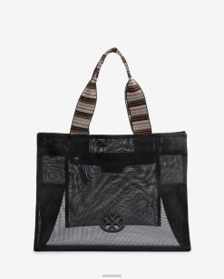 Unisa bolsa de malla grande mujer TX8DN41117 negro