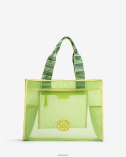 Unisa bolsa de malla grande mujer TX8DN41118 amarillo