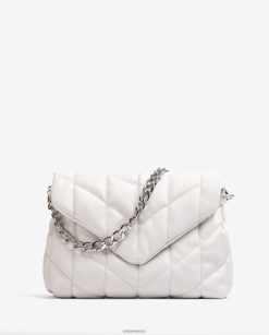 Unisa bolsa grande acolchada negra mujer TX8DN41123 blanco