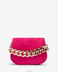 Unisa bolso con cadena dorada mujer TX8DN41185 rosa