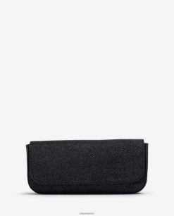 Unisa bolso de fiesta de tela brillante mujer TX8DN41201 negro