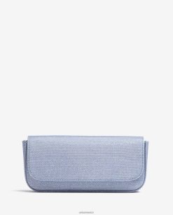 Unisa bolso de fiesta de tela brillante mujer TX8DN41206 azul
