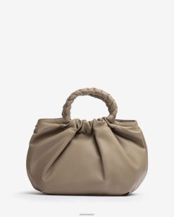 Unisa bolso de mano con asa redonda mujer TX8DN41175 marrón