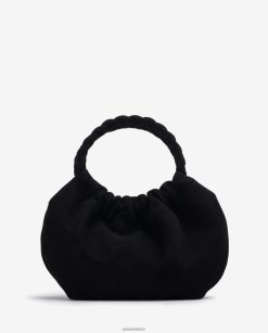 Unisa bolso de mano con asas trenzadas mujer TX8DN41188 negro