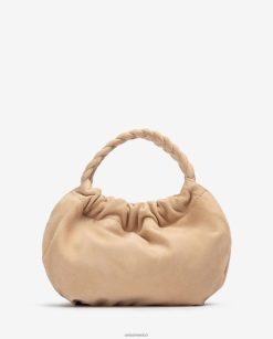 Unisa bolso de mano con asas trenzadas mujer TX8DN41190 beige
