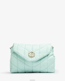 Unisa bolso de mano pequeño con efecto capitoné mujer TX8DN41205 azul