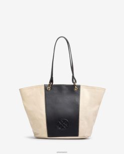 Unisa bolso shopper ecolino mujer TX8DN41104 blanco