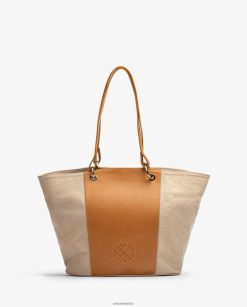 Unisa bolso shopper ecolino mujer TX8DN41105 marrón