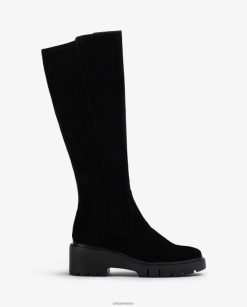 Unisa botas con cremallera interior mujer TX8DN41062 negro