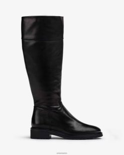 Unisa botas de cuero con tacón bajo mujer TX8DN41059 agraciado