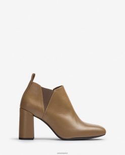 Unisa botín con fuelles laterales mujer TX8DN41005 marrón