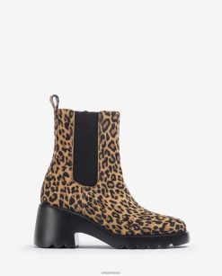 Unisa botín con fuelles laterales y cremallera mujer TX8DN4985 agraciado