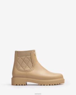 Unisa botín de goma mujer TX8DN4869 beige