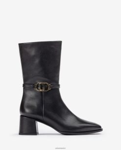 Unisa botín de piel con puntera cuadrada mujer TX8DN4986 moda