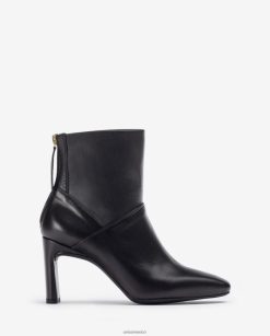 Unisa botín de punta cuadrada con tacón alto mujer TX8DN41013 negro