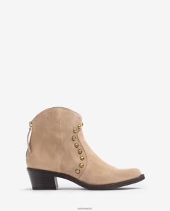 Unisa botín estilo cowboy con tachuelas mujer TX8DN4913 moda