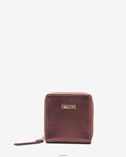 Unisa cartera de piel con cremallera mujer TX8DN41235 rojo