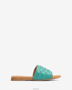 Unisa sandalia con punta cuadrada mujer TX8DN458 verde