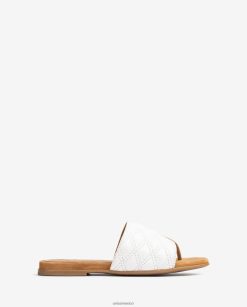 Unisa sandalia con punta cuadrada mujer TX8DN460 blanco