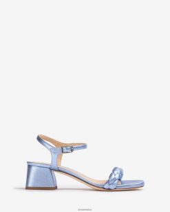 Unisa sandalia con tira trenzada mujer TX8DN4142 azul