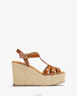 Unisa sandalia de tiras con cuña alta mujer TX8DN4455 agraciado