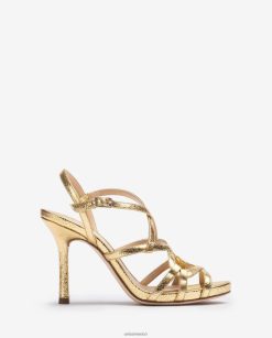 Unisa sandalia de tiras con tacón alto mujer TX8DN4284 moda