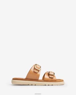 Unisa sandalia plana con doble hebilla mujer TX8DN499 agraciado