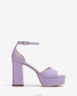 Unisa sandalia punta cuadrada con plataforma mujer TX8DN455 lila