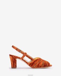 Unisa sandalia realizada en terciopelo mujer TX8DN41318 agraciado