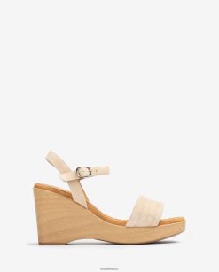 Unisa sandalias con cuña y puntera cuadrada mujer TX8DN4241 moda