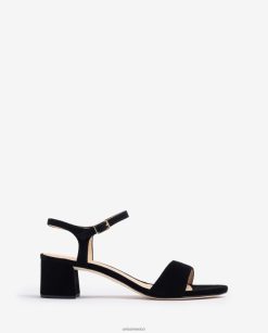 Unisa sandalias de ante con tacón ancho niños TX8DN4379 moda