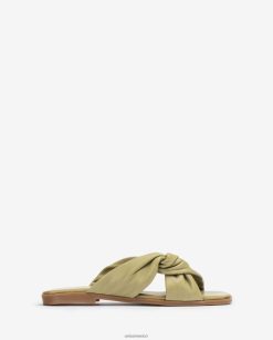 Unisa sandalias planas con tiras cruzadas mujer TX8DN464 verde