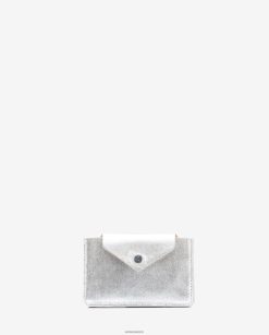 Unisa tarjetero de cuero color mujer TX8DN41237 plata