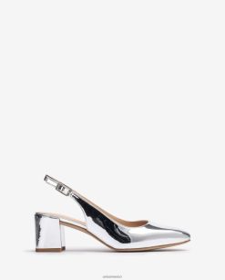 Unisa tira hacia atrás con un tacón ancho mujer TX8DN4538 moda