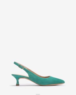 Unisa tira trasera de ante mujer TX8DN4507 verde