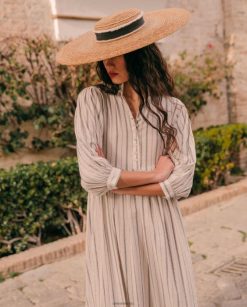 Unisa vestido largo estilo túnica mujer TX8DN41252 agraciado