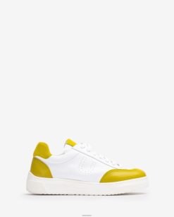 Unisa zapatilla deportiva con puntera y talón en contraste mujer TX8DN4652 blanco