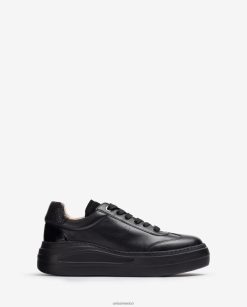 Unisa Zapato deportivo de piel con suela maxi mujer TX8DN41292 negro