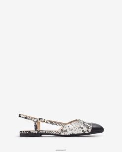 Unisa zapato plano destalonado bicolor mujer TX8DN4537 agraciado