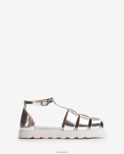 Unisa zapatos de gelatina con efecto metalizado mujer TX8DN4115 moda