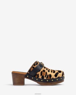 Unisa zuecos estampados con monograma mujer TX8DN4820 moda